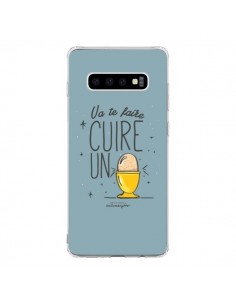 Coque Samsung S10 Va te faire cuir un oeuf gris -...