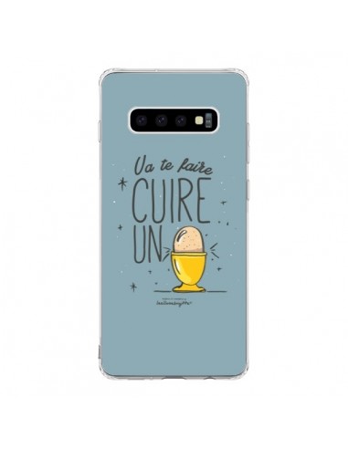 Coque Samsung S10 Va te faire cuir un oeuf gris - Leellouebrigitte