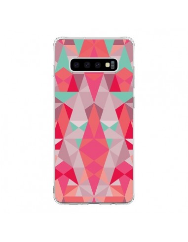 Coque Samsung S10 Azteque Rouge - Leandro Pita