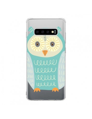Coque Samsung S10 Hibou Owl Transparente - Petit Griffin