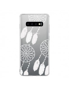 Coque Samsung S10 Attrape Rêves Blanc Dreamcatcher Triple...