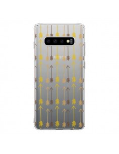Coque Samsung S10 Fleche Arrow Transparente - Petit Griffin