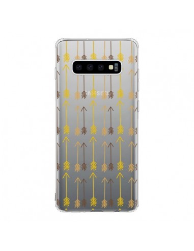 Coque Samsung S10 Fleche Arrow Transparente - Petit Griffin