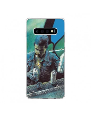 Coque Samsung S10 Dondi Flower Graffiti - Lassana