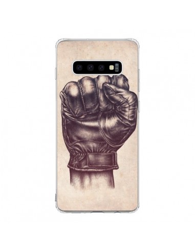 Coque Samsung S10 Fight Poing Cuir - Lassana