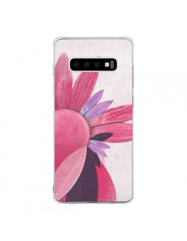 Coque Samsung S10 Flowers Fleurs Roses - Lassana