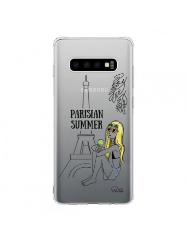 Coque Samsung S10 Parisian Summer Ete Parisien Transparente - Lolo Santo