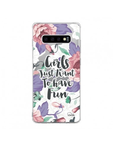 Coque Samsung S10 Girls Fun Transparente - Lolo Santo