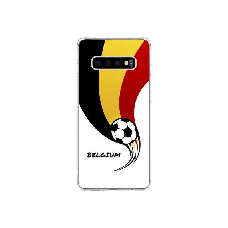 Coque Samsung S10 Equipe Belgique Belgium Football - Madotta