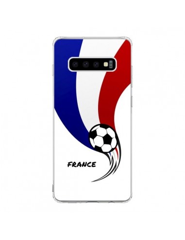 Coque Samsung S10 Equipe France Ballon Football - Madotta