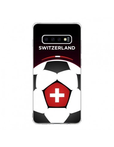 Coque Samsung S10 Suisse Ballon Football - Madotta