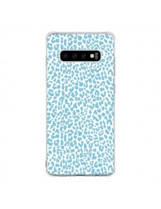 Coque Samsung S10 Leopard Turquoise - Mary Nesrala