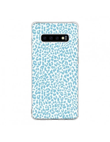 Coque Samsung S10 Leopard Turquoise - Mary Nesrala