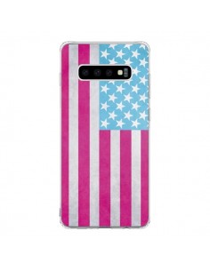 Coque Samsung S10 Drapeau USA Vintage - Mary Nesrala