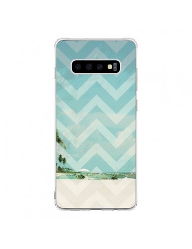 Coque Samsung S10 Chevron Beach Dreams Triangle Azteque - Mary Nesrala
