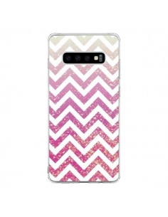 Coque Samsung S10 Chevron Pixie Dust Triangle Azteque -...