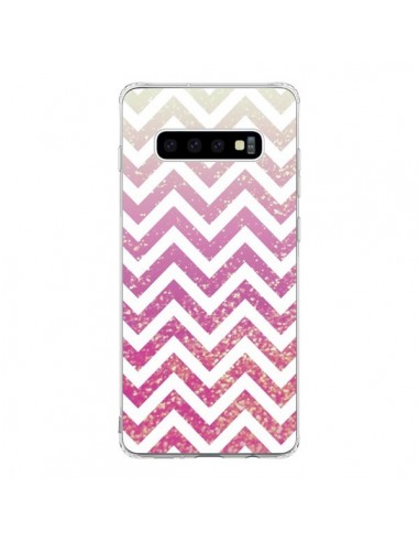 Coque Samsung S10 Chevron Pixie Dust Triangle Azteque - Mary Nesrala