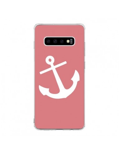 Coque Samsung S10 Ancre Corail - Mary Nesrala