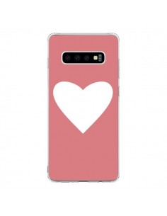 Coque Samsung S10 Coeur Corail - Mary Nesrala