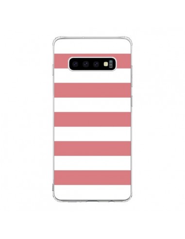 Coque Samsung S10 Bandes Corail - Mary Nesrala