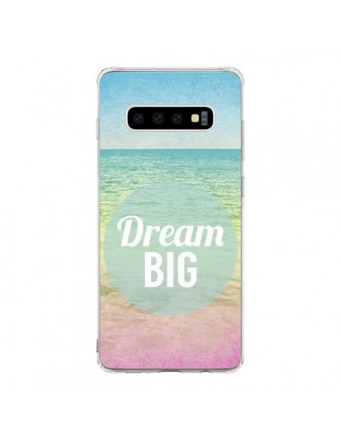 Coque Samsung S10 Dream Big Summer Ete Plage - Mary Nesrala