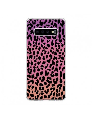Coque Samsung S10 Leopard Hot Rose Corail - Mary Nesrala