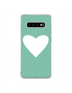 Coque Samsung S10 Coeur Mint Vert - Mary Nesrala