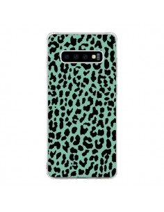 Coque Samsung S10 Leopard Mint Vert Neon - Mary Nesrala