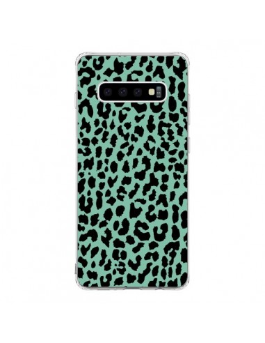 Coque Samsung S10 Leopard Mint Vert Neon - Mary Nesrala