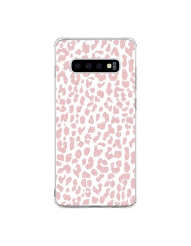 Coque Samsung S10 Leopard Rose Corail - Mary Nesrala