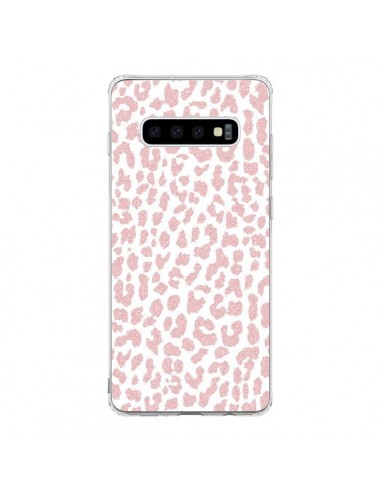 Coque Samsung S10 Leopard Rose Corail - Mary Nesrala