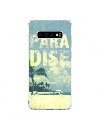 Coque Samsung S10 Paradise Summer Ete Plage - Mary Nesrala