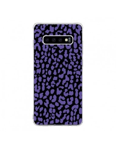 Coque Samsung S10 Leopard Violet - Mary Nesrala