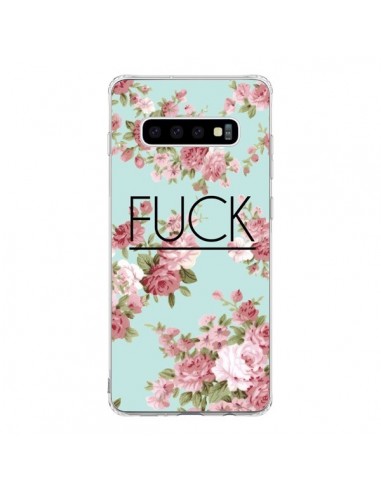 Coque Samsung S10 Fuck Fleurs - Maryline Cazenave