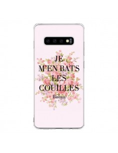 Coque Samsung S10 Je m'en bats les couilles Bisous -...