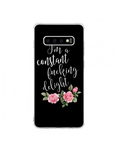 Coque Samsung S10 Fucking Delight Fleurs - Maryline Cazenave