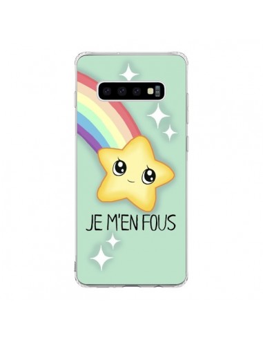 Coque Samsung S10 Etoile Je m'en fous - Maryline Cazenave