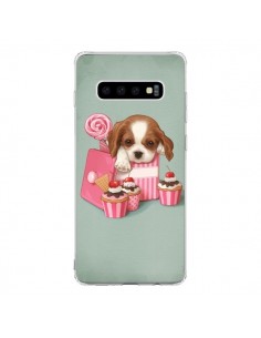 Coque Samsung S10 Chien Dog Cupcake Gateau Boite -...