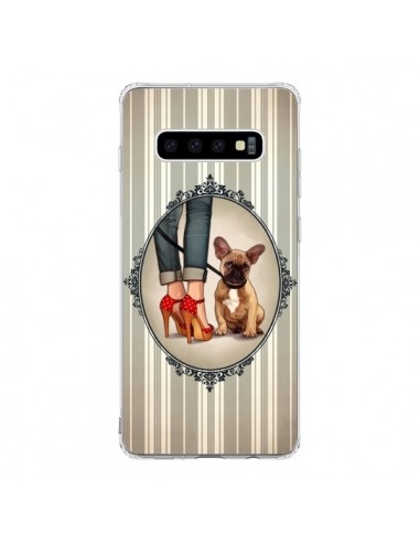 Coque Samsung S10 Lady Jambes Chien Dog - Maryline Cazenave