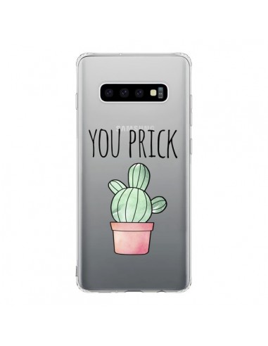 Coque Samsung S10 You Prick Cactus Transparente - Maryline Cazenave