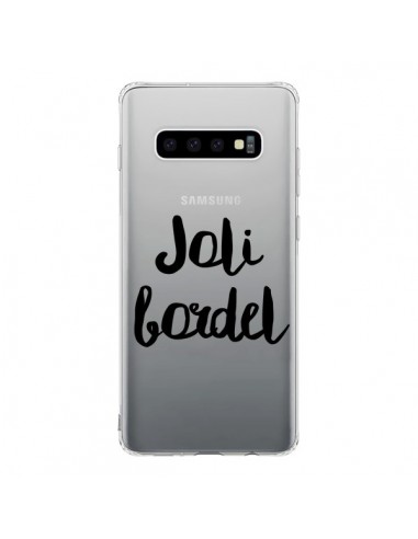 Coque Samsung S10 Joli Bordel Transparente - Maryline Cazenave