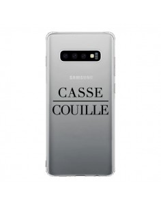 Coque Samsung S10 Casse Couille Transparente - Maryline...