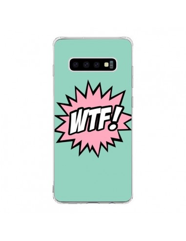 Coque Samsung S10 WTF Bulles BD Comics - Maryline Cazenave