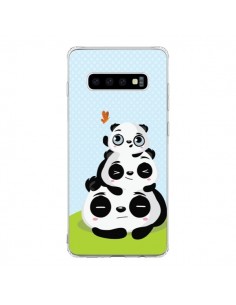 Coque Samsung S10 Panda Famille - Maria Jose Da Luz
