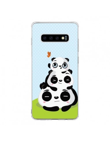 Coque Samsung S10 Panda Famille - Maria Jose Da Luz