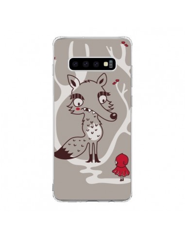 Coque Samsung S10 Le Petit Chaperon Rouge Loup - Maria Jose Da Luz