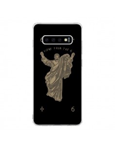 Coque Samsung S10 God Black Drake Chanteur Jeu Cartes -...
