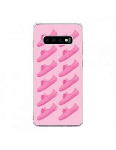 Coque Samsung S10 Pink Rose Vans Chaussures - Mikadololo