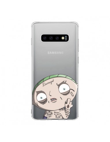 Coque Samsung S10 Stewie Joker Suicide Squad Transparente - Mikadololo