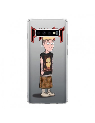 Coque Samsung S10 Bieber Marilyn Manson Fan Transparente - Mikadololo